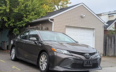 2019 TOYOTA CAMRY LE – no accidents